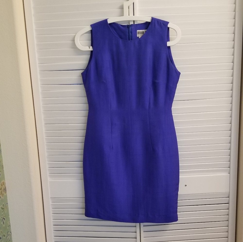 Robbie Bee Silk sleeveless skirt